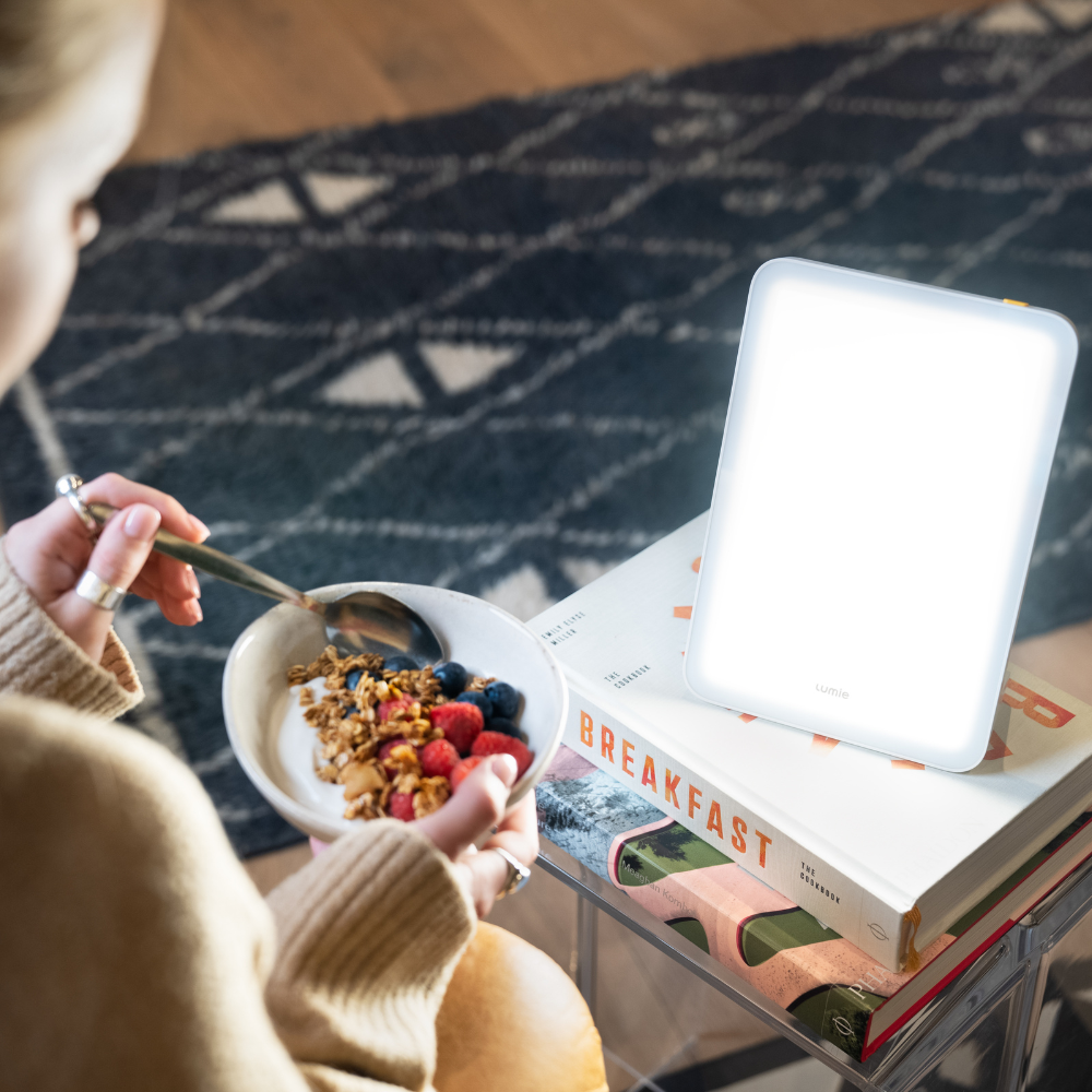Lumie Mini – šviesos terapijos šviestuvas