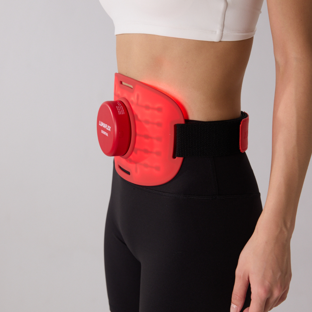 LumaFlex® ESSENTIAL nešiojama raudonos šviesos ir artimų infraraudonųjų spindulių (NIR) lempa