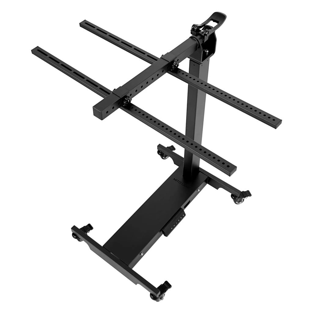 MITO LIGHT® Electric Stand – elektrinis stovas su 360° besisukanti ranka