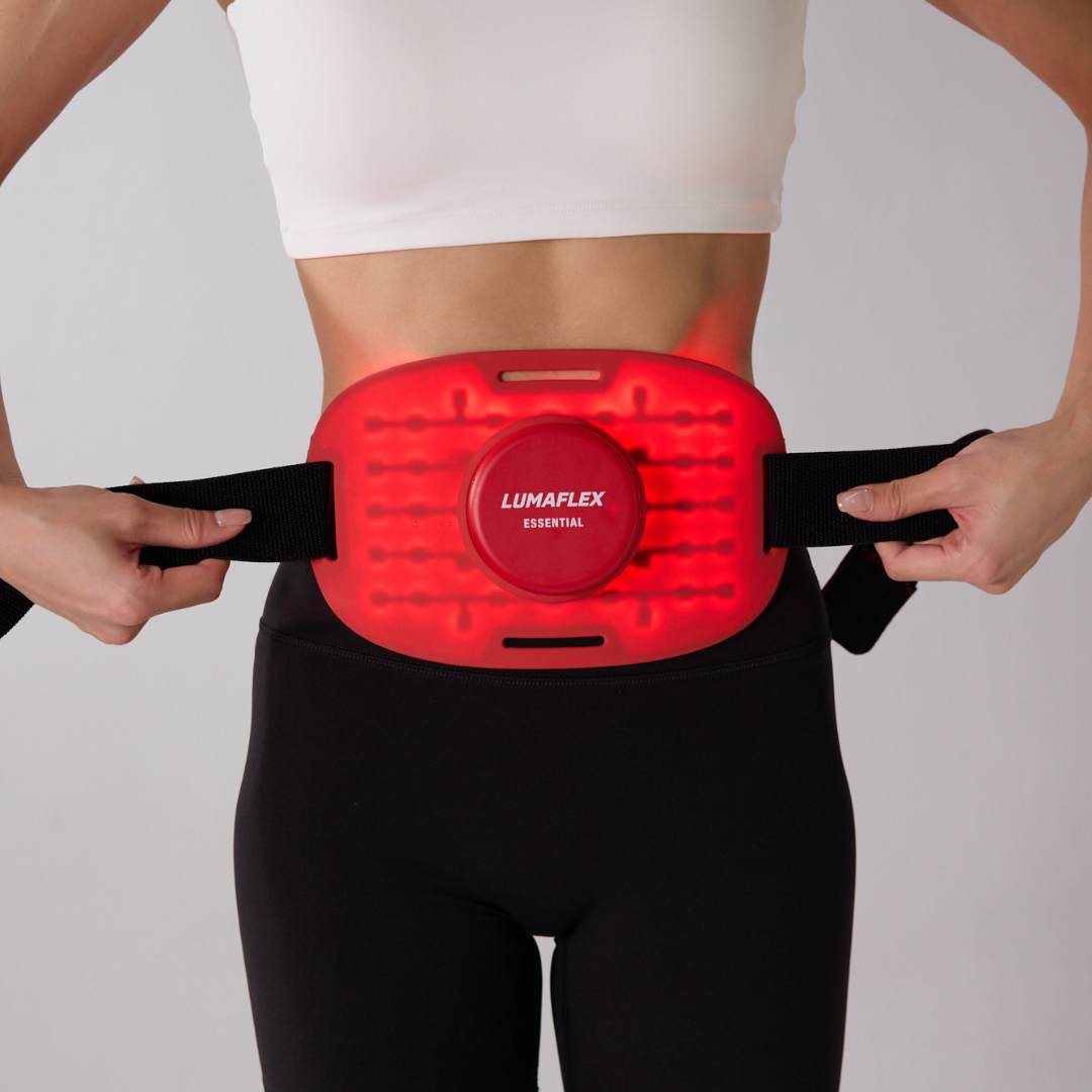 LumaFlex® ESSENTIAL nešiojama raudonos šviesos ir artimų infraraudonųjų spindulių (NIR) lempa