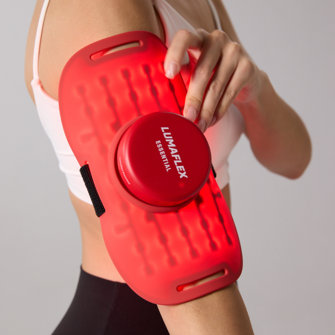 LumaFlex® ESSENTIAL nešiojama raudonos šviesos ir artimų infraraudonųjų spindulių (NIR) lempa