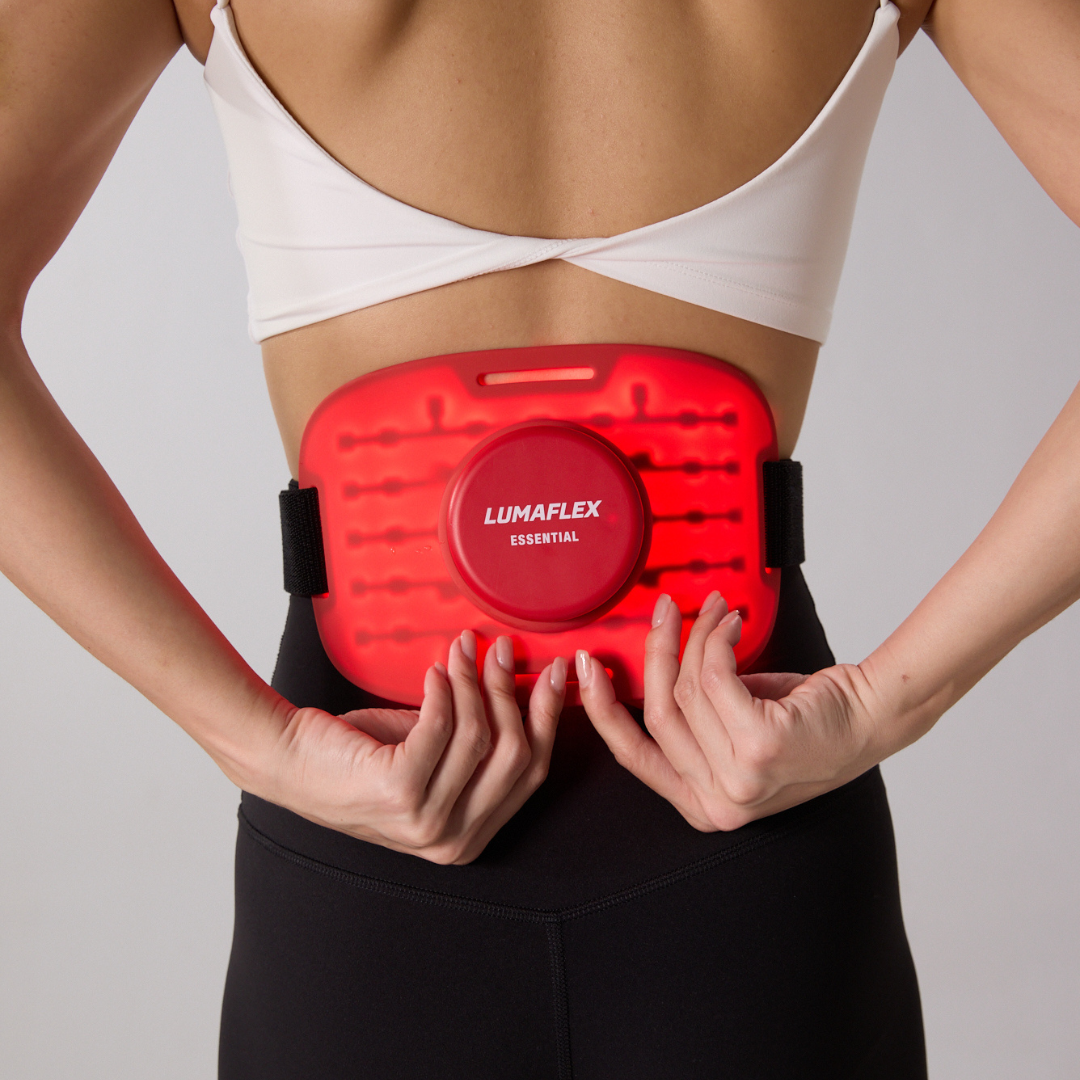 LumaFlex® ESSENTIAL nešiojama raudonos šviesos ir artimų infraraudonųjų spindulių (NIR) lempa
