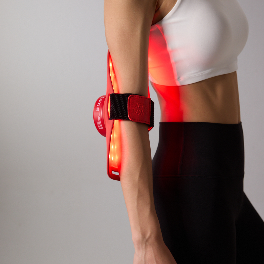 LumaFlex® ESSENTIAL nešiojama raudonos šviesos ir artimų infraraudonųjų spindulių (NIR) lempa