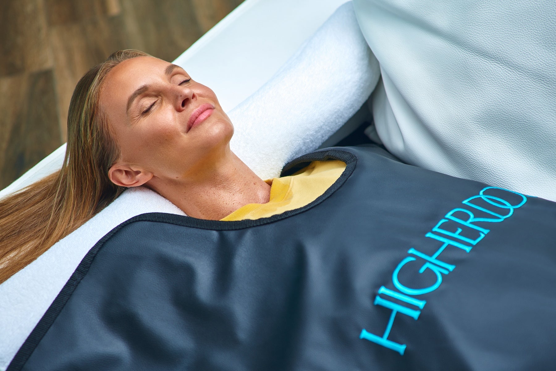 HigherDOSE® infraraudonųjų spindulių kūno sauna