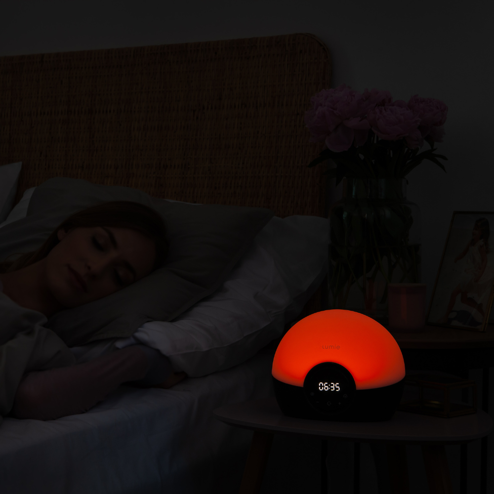 Bodyclock Glow 150 – šviesos žadintuvas su 10 garsų ir baltuoju triukšmu