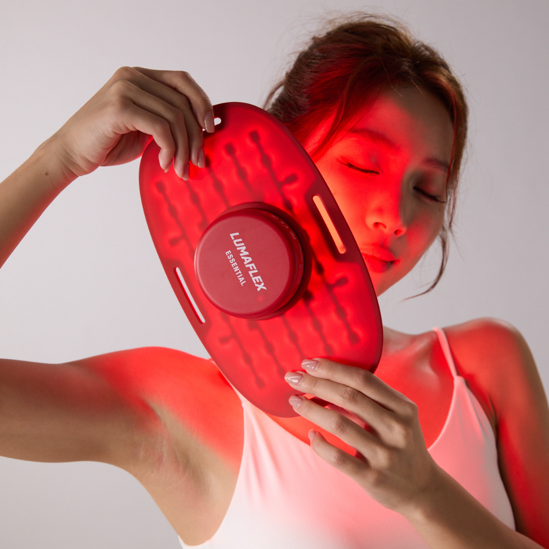 LumaFlex® ESSENTIAL nešiojama raudonos šviesos ir artimų infraraudonųjų spindulių (NIR) lempa