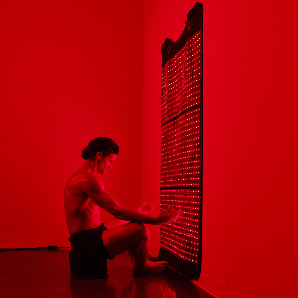 Viso kūno raudonos šviesos ir infraraudonų spindulių terapijos apklotas